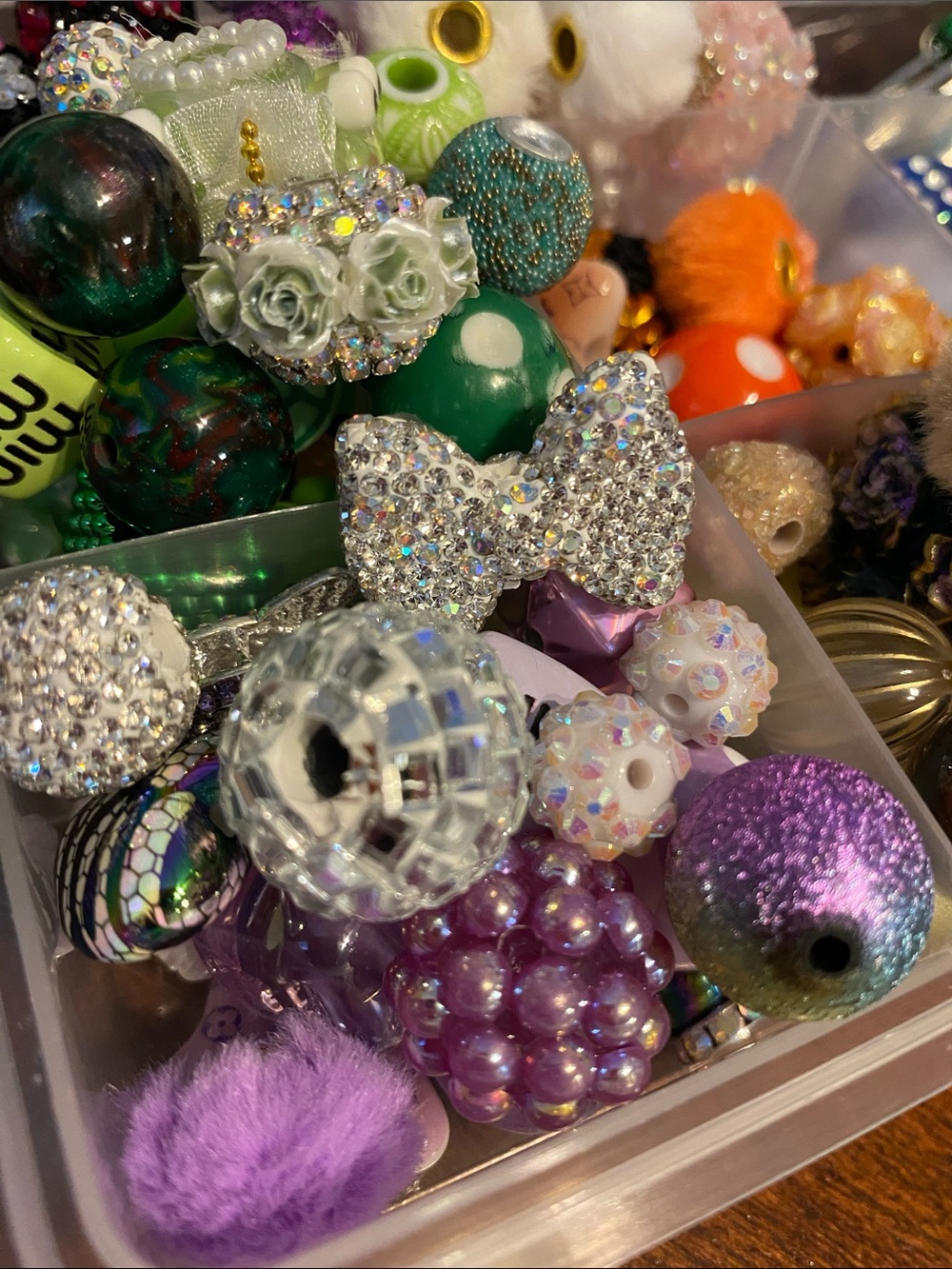 Bead Bundle Keychain Bag charm kit New - Picture 5 of 17